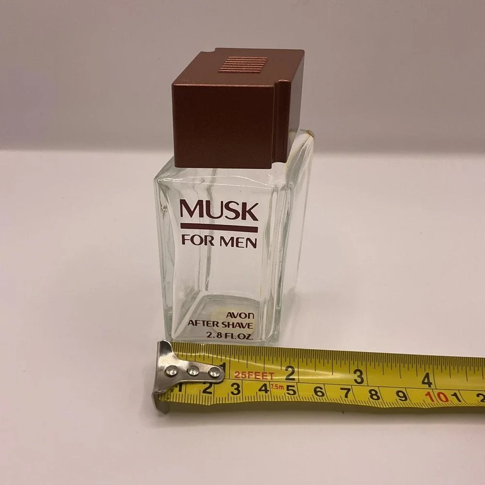Vintage Avon Collectible perfume bottle Musk for Men Avon After Shave